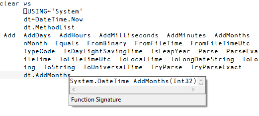 Function signature – single integer argument